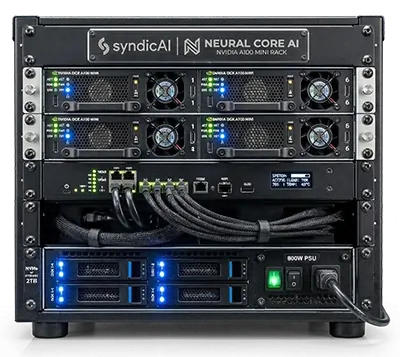 syndicAI Hardware Rack